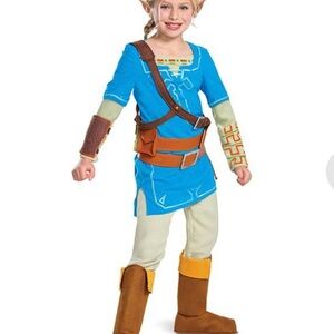 Link The Legend of ZELDA Video Game Child Prestige Costume XL 14-16 NWT